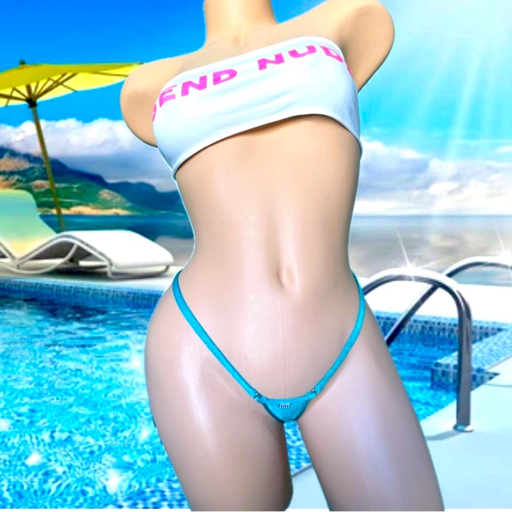 WICKED WEASEL JADE LUDEX  457 BIKINI  BOTTOM RARE & DISCONTINUED